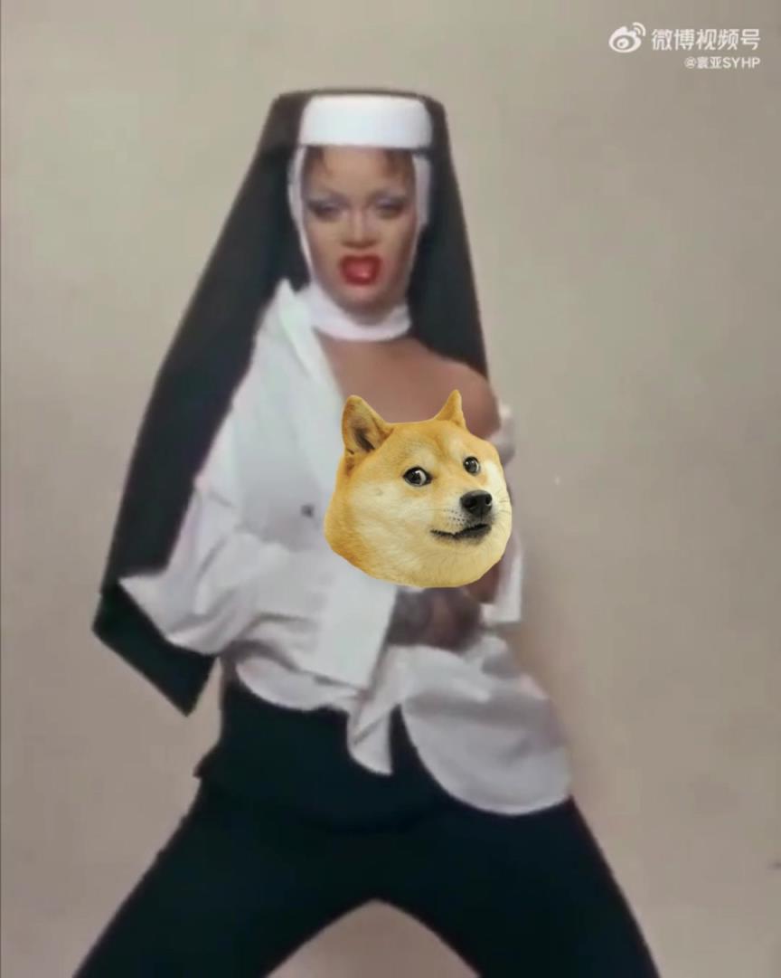 尺度不小！詹姆斯小迷妹蕾哈娜最新雜志封面被批丑化修女